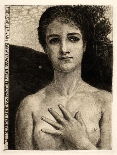Die Quelle, mit benutzung eines bild von Arn. Boecklin ; La Source, inspirée d'un tableau d'Arnold Böcklin (Traduction)