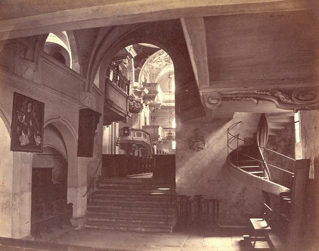 Nurenberg, intérieur d'une église