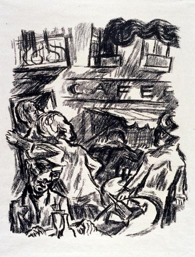 Brand im Café ; August Strindberg, Inferno (de l'ensemble)