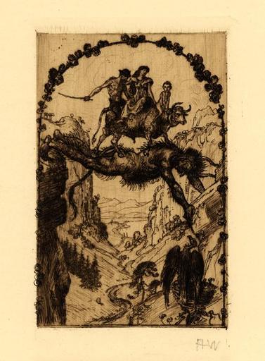 Neujahrskarte Teufelsbrücke