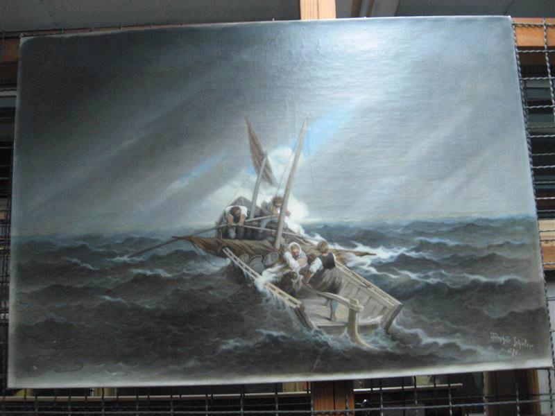 Un coup de Joran / Tempête sur le lac de Neuchâtel