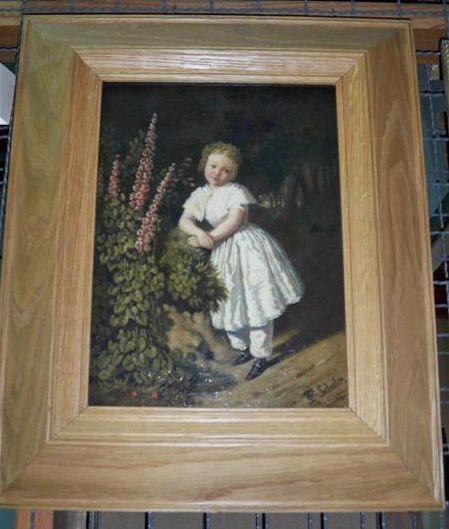 Portrait de Mathilde Schuler, nièce de l'artiste