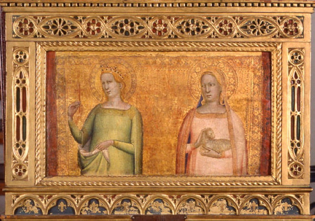 Sainte Marguerite et sainte Agnès
