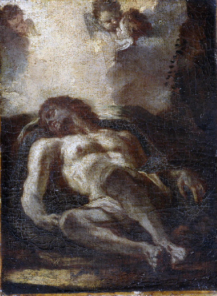 Le Christ mort pleuré par les chérubins