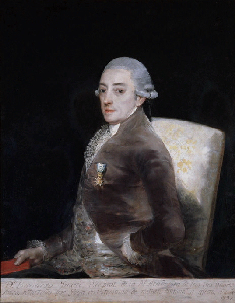 Portrait de Don Bernardo Yriarte