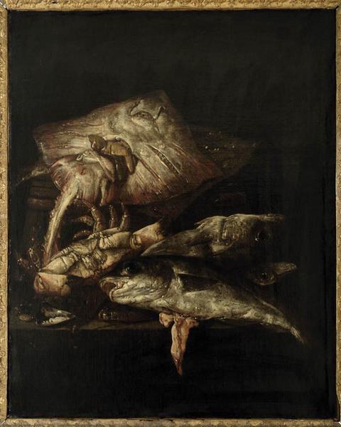 Nature morte de poissons