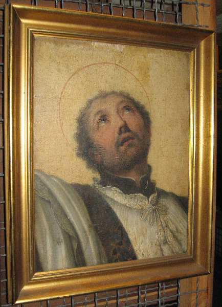Tête de saint jésuite ; Saint François Xavier (?)