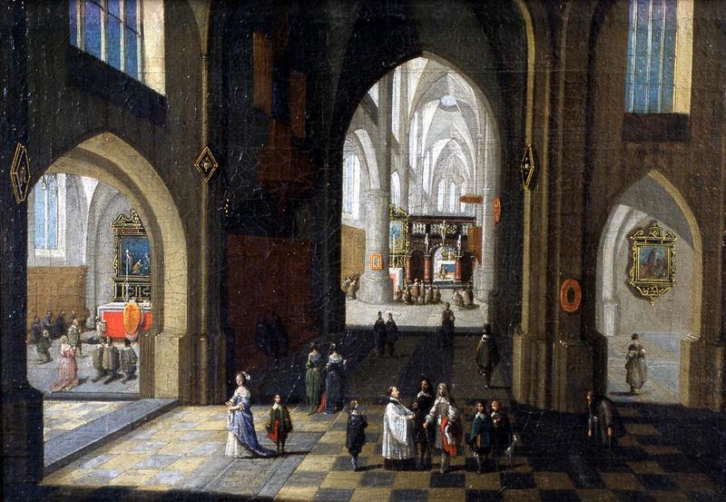 Intérieur d'église