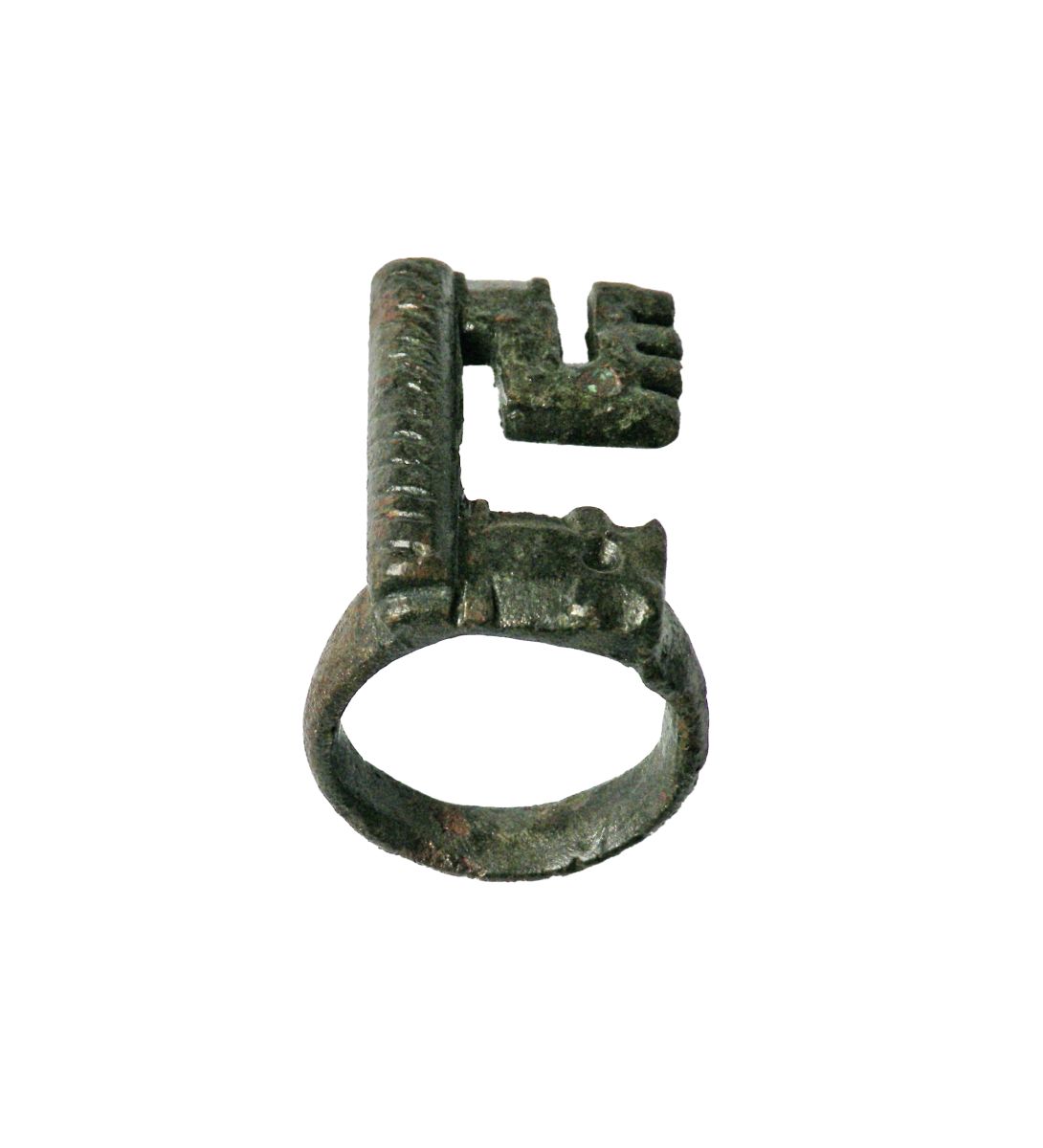 Bague-clé à tige forée