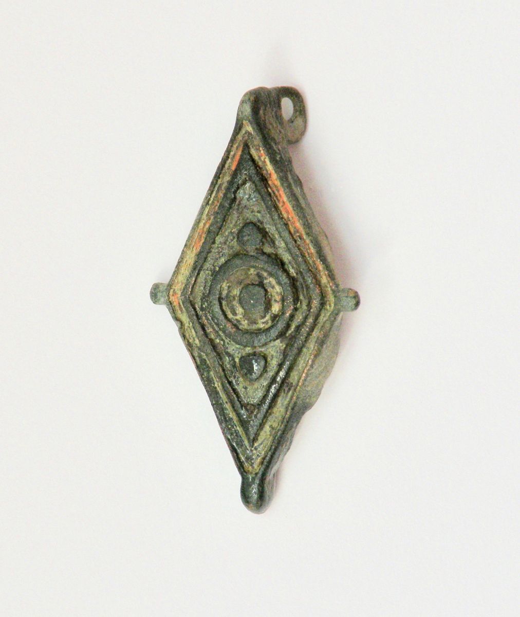 Boîte à sceau losangique, émaillé