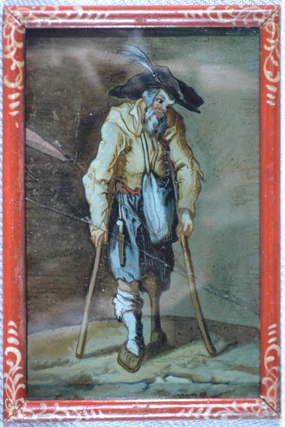 Le gueux à la jambe de bois