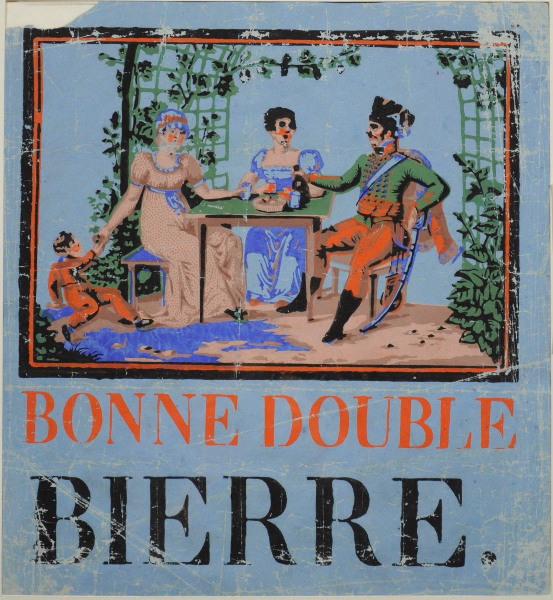 Bonne double bierre [sic] (Titre inscrit)