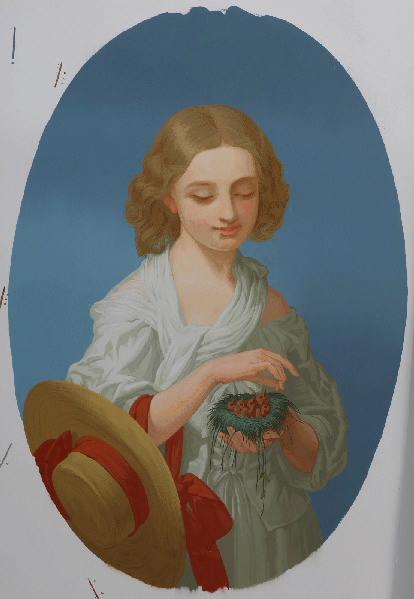 Le printemps (titre de l'élément) ; Décor Les Saisons (Titre du décor)