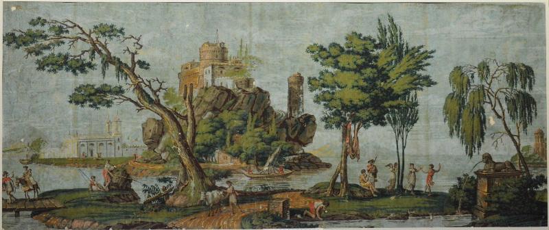 Frise à paysage