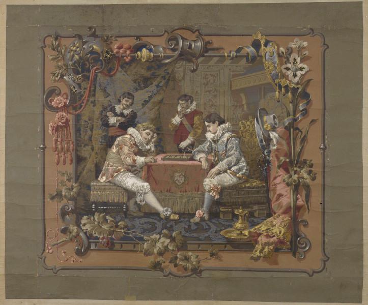 Les scènes Louis XIII (Titre du décor)