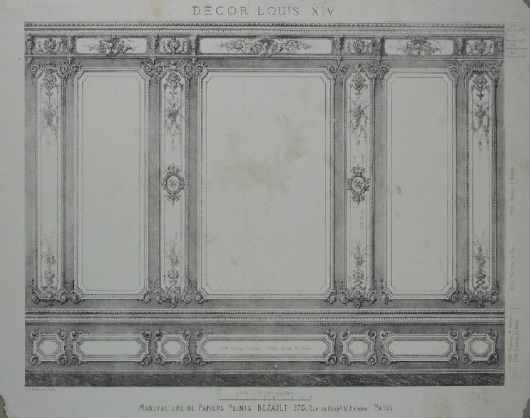 Décor Louis XIV (Titre inscrit)