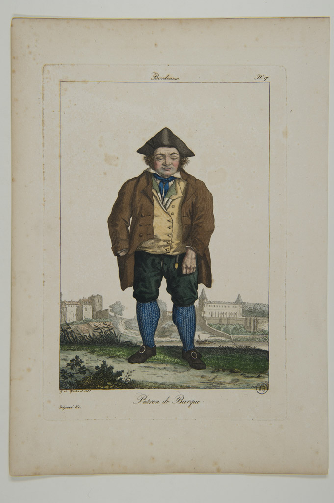 Bordeaux. Patron de barque