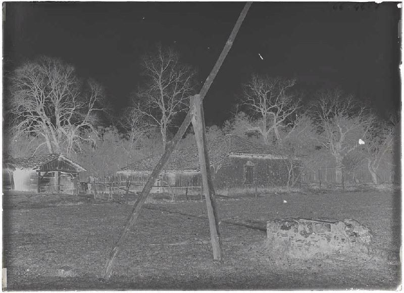 Puits et vieille maison - Janoutrac (Commensacq)