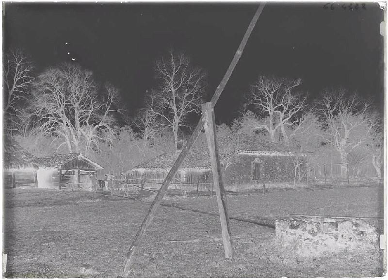 Puits et vieille maison - Janoutrac (Commensacq)