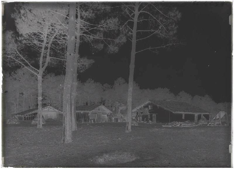 maison à auvent - Peyron (Commensacq)