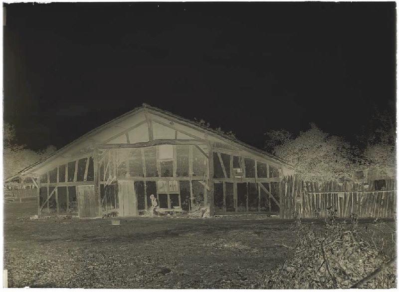 Maison à auvent - Bourricos (Lüe) (Titre attribué)