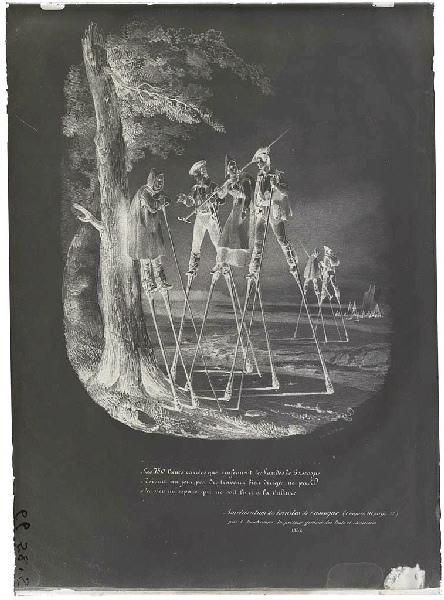 Reproduction d'une gravure du livre de Deschamps (Titre attribué)