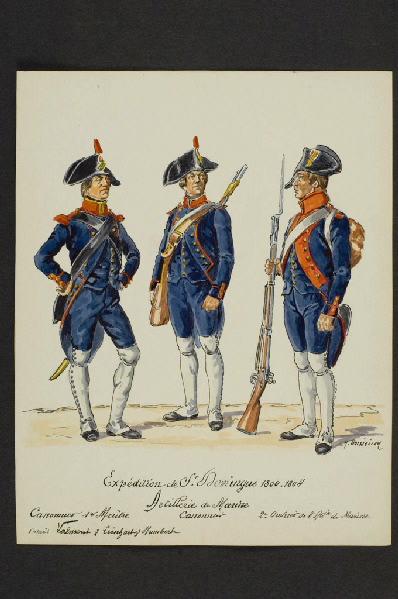 Artillerie de Marine ; Expédition de Saint-Domingue 1800 -1804