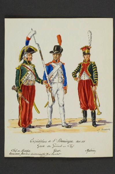 Garde du Général en Chef ; Expédition de Saint-Domingue 1800 -1804