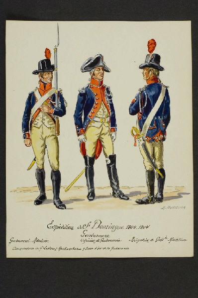 Gendarmerie ; Expédition de Saint-Domingue 1800 -1804