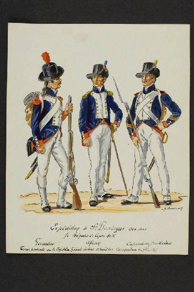 1/2 Brigades de Ligne An X ; Expédition de Saint-Domingue 1800 -1804