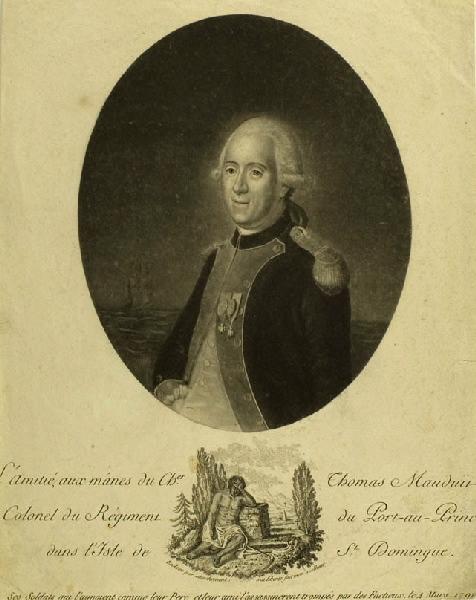 portrait du Chevalier Thomas Mauduit