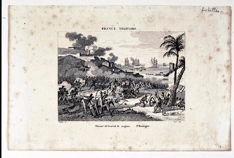 Attaque et Combat de Leogane, St. Domingue