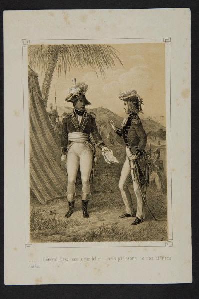 Général, lisez ces deux lettres; nous parlerons de nos affaires après