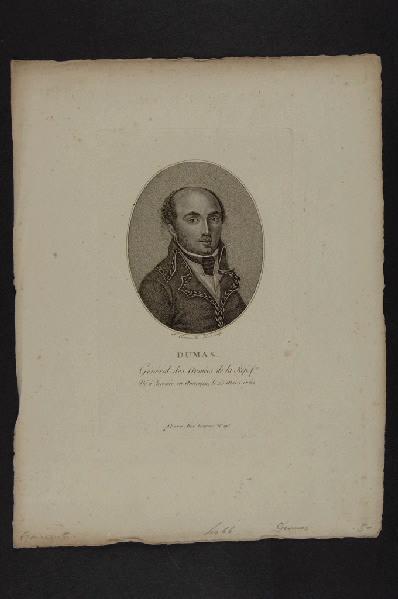 portrait du Général Dumas