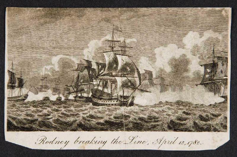 Rodney breaking the Line ; April 12, 1782