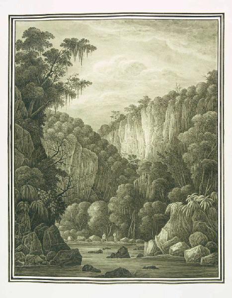 Au fond de la vallée de Constantin, à la jonction des deux rivières