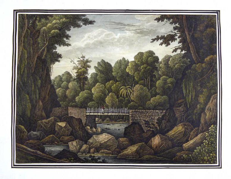Le pont Ernouf, sur la rivière Rouge du Matouba