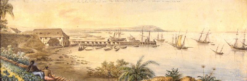 Vue du Fort de Cayenne