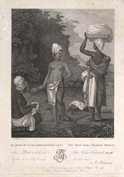 Blanchisseuse des Indes Occidentales