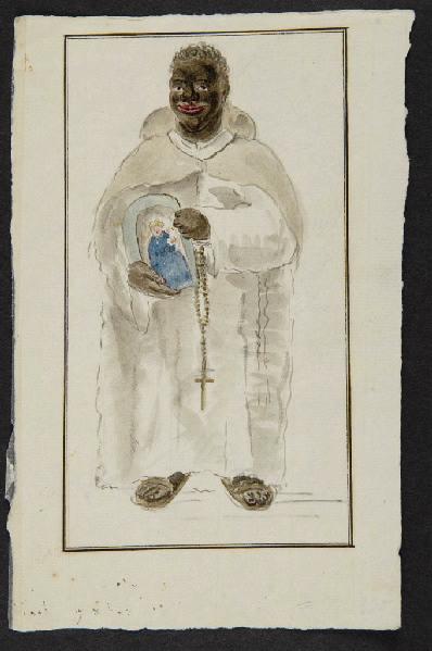 Moine noir du Pérou