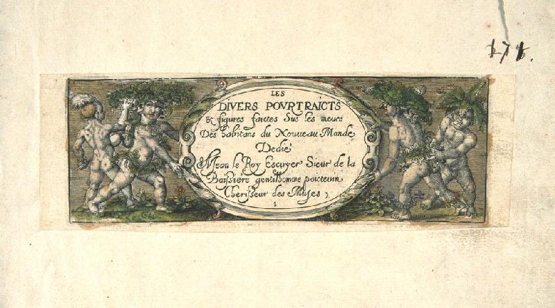 Les divers portraits et figures faites sur les moeurs des habitants du Nouveau Monde