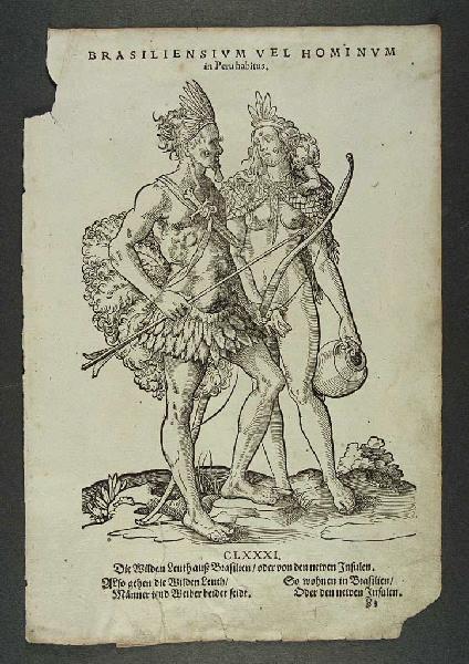 Brasiliensium vel Hominum in Peru habitus