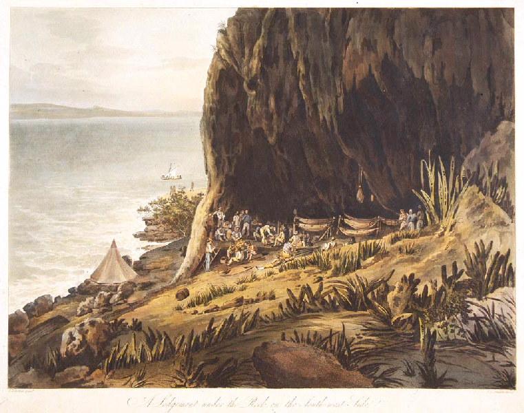 A lodgement under the Rock on the South-West side