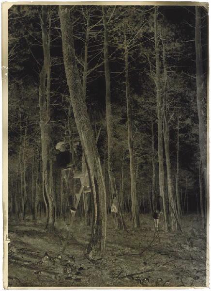 Commensacq, la Bruze : résiniers ; Résinier (titre attribué)