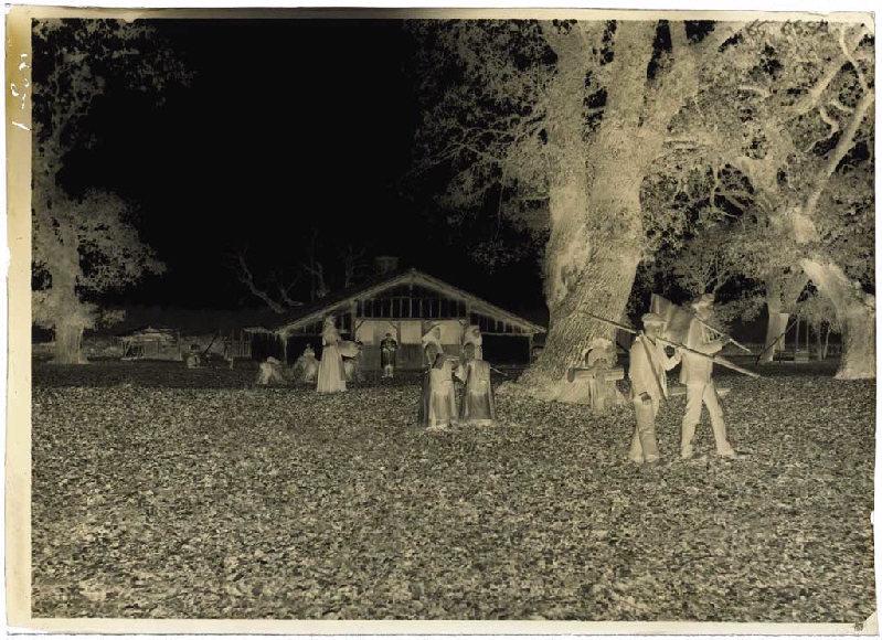 Résiniers, femmes et berger