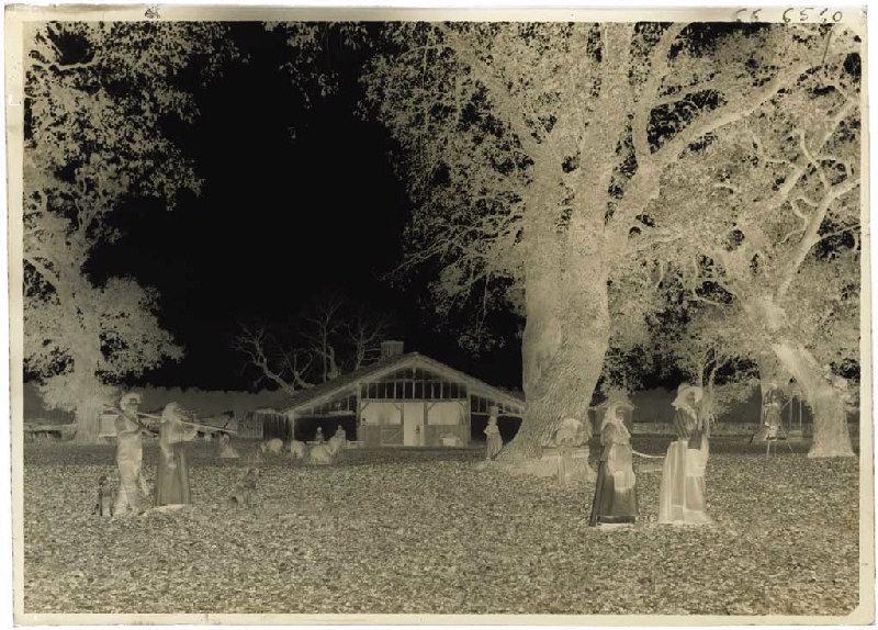 Résiniers, femmes et berger