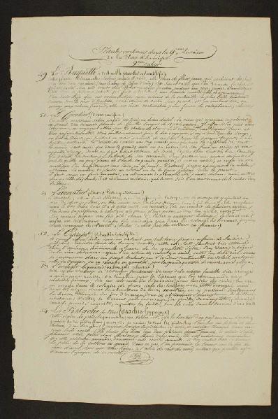 Plantes contenues dans la neuvième Livraison, 9ème Cahier