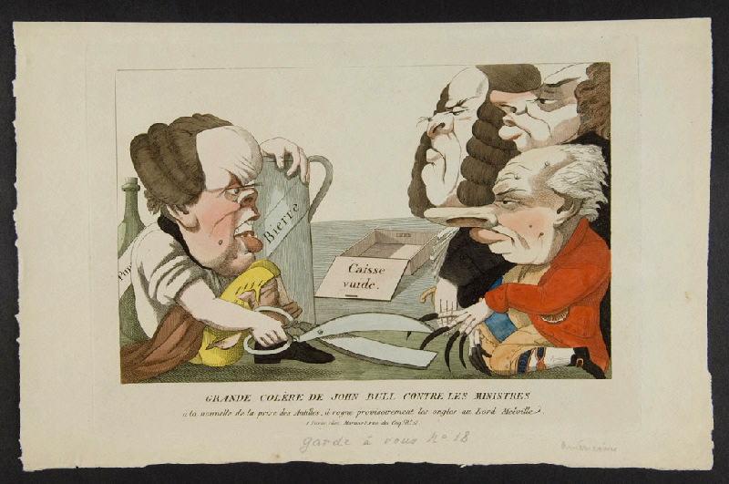 Grande colère de John Bull contre ses ministres