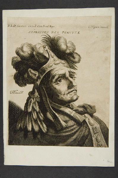 Atabalipa rex peruviae (Gravure)