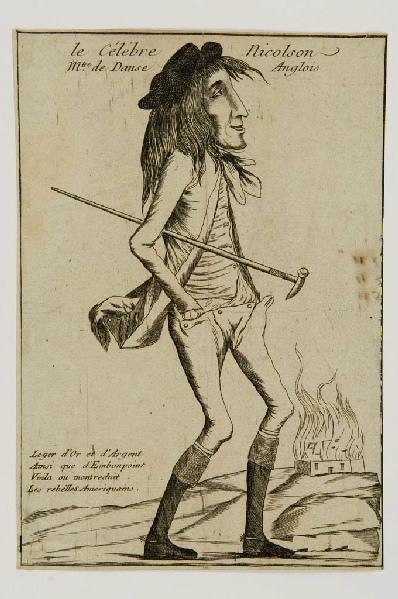 Le célèbre Nicolson maître de Danse Anglois